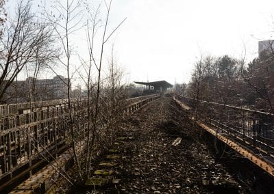Abandoned Berlin Siemensbahn S Bahn railway line 1320