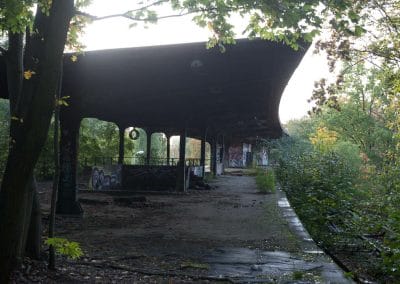 Abandoned Berlin Siemensbahn S Bahn railway line 2019 1061