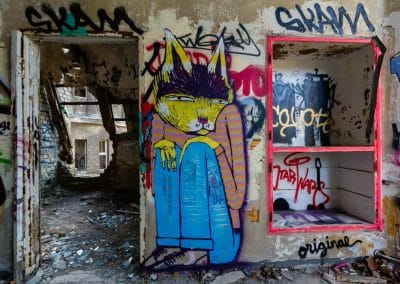 Zombie hospital Kinderkrankenhaus Weissensee Abandoned Berlin 2015 2860