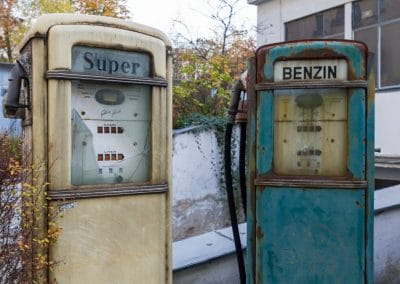 1930s gas station Abandoned Berlin 8783
