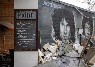 Abandoned Berlin Blackland metal rock pub 2457