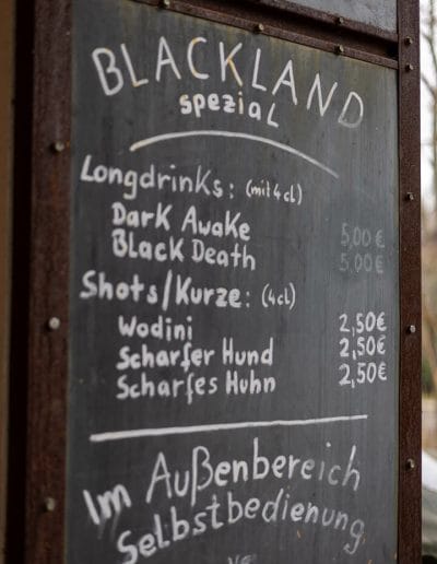 Abandoned Berlin Blackland metal rock pub 2458