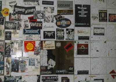 Abandoned Berlin Blackland metal rock pub 2475