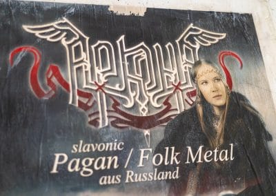 Abandoned Berlin Blackland metal rock pub 2524