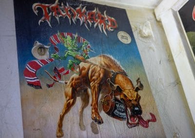 Abandoned Berlin Blackland metal rock pub 6414